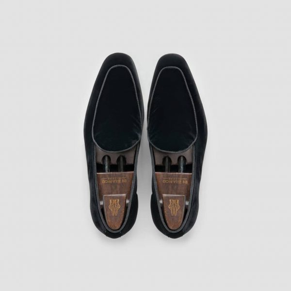 DI BIANCO Velvet Nero Men display picture 2
