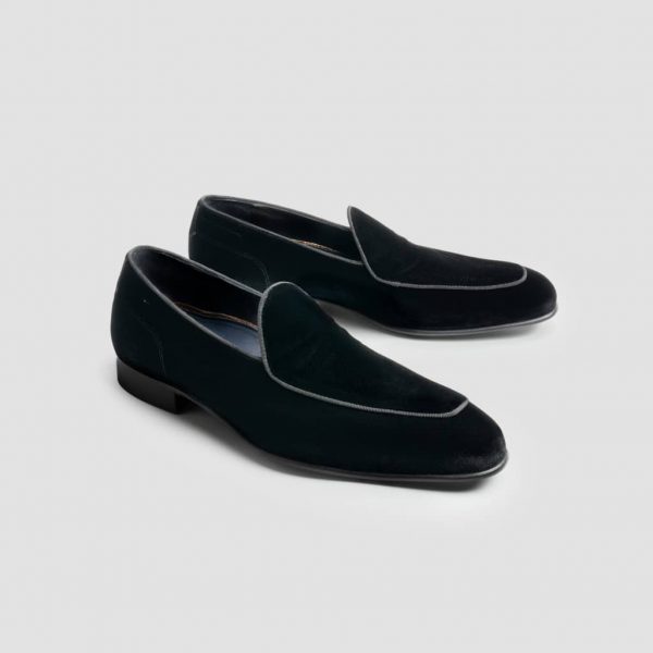 DI BIANCO Velvet Nero Men's Formal Shoe