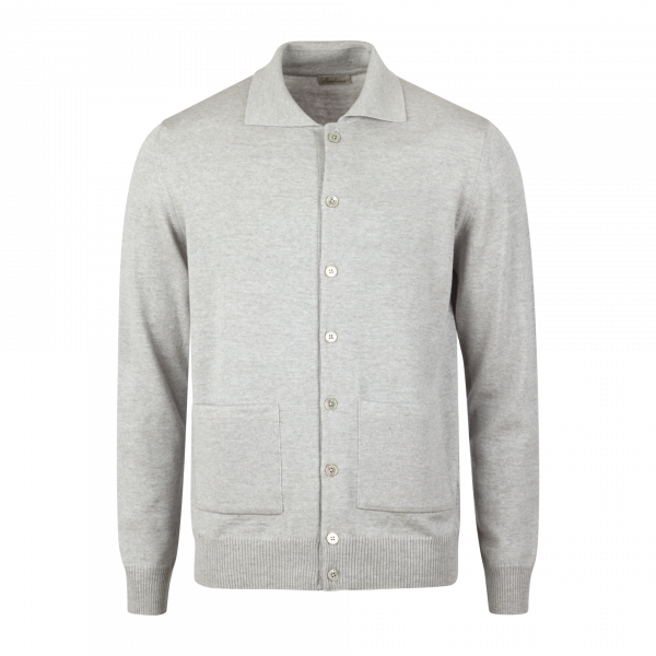 Stenströms Champagne Merino Wool Cardigan